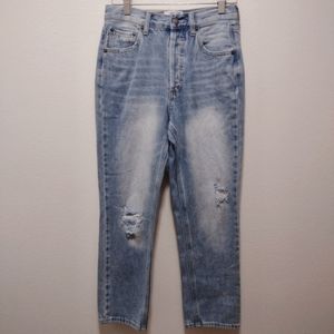 Twelve by Twelve Distressed Straight Leg Jeans 26